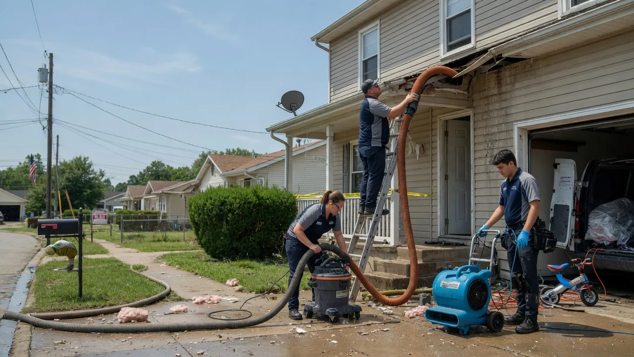 Water Damage Restoration in Monroeville, IN near me